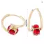 Bông Tai Mạ Rhodium Đá Cubic Zirconia, Sang Trọng Và Lấp Lánh Cho Nữ