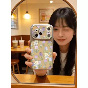 Hoa tulip hoang dã Phù hợp với vỏ điện thoại iPhone 17 Pro Max mẫu mới sáng tạo