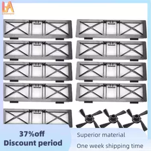 Bộ lọc Hepa 9X Bàn chải bên 3X cho Botvac D3 D4 D5 D6 D7 D70 D75 D80 D85 Kết nối Botvac 75E 80 85 Bộ phận lọc bàn chải