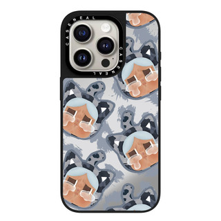 CASENEAL Da Báo Khóc Cho Bé Gương Chất Lượng Cao Ốp Lưng Điện Thoại Thích Hợp Cho iPhone 17ProMax 17pro 17 air 16promax 16 15promax 15 14promax 13 13promax Ốp Lưng Cứng Chống Rơi Thời Trang