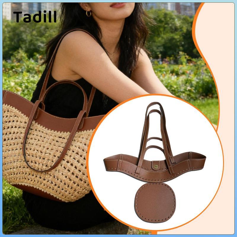 Tay Cầm Túi Đeo Vai PU Túi Đáy Bộ Phụ Kiện May Cho Móc Hàng Thủ Công Để Sửa Chữa Bạn Bè