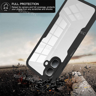 Ốp lưng 360 Full Cover Honor X5C X5CPlus Chống sốc Acrylic Trong suốt Mặt trước Bảo vệ hai mặt Vỏ điện thoại cứng Honor X5C Plus