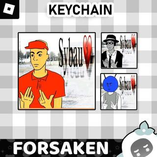 Ganci / Gantungan Kunci Akrilik ROBLOX FORSAKEN MEME SYBAU - 1 ELLIOT
