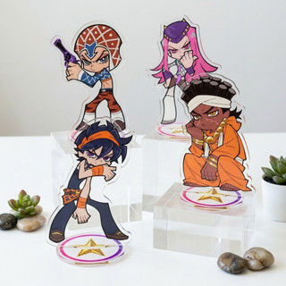 Anime JoJo's Bizarre Adventure Giorno Bruno Dio Acrylic Stand 10cm Figure key Cosplay Props Desktop Decor Birthday Gift