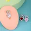 Nhẫn Nút Nơ Trái Tim Sáng Bóng Zircon - Phù Hợp Làm Quà Tặng Cho Nữ