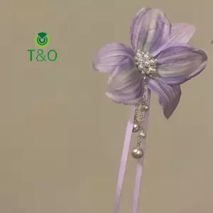 Kẹp tóc hoa phong cách bohemian, phụ kiện thời trang cho bé gái, quà tặng ngọt ngào