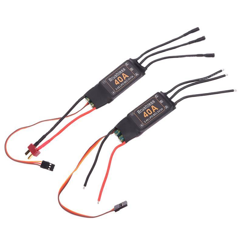 SWEET Mitoot Không Chổi Than 40A Tốc Độ ESC Bộ Điều Khiển 2-4S Với 5V 3A UBEC Cho RC FPV Quadcopter RC Máy Bay Trực Thăng n