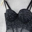 THEGIRL8B Da Báo In Xương Cá Cami, Slim Fit Buckle Slim Leopard Corset, Phong Cách Cô Gái Cay Không Tay Thanh Lịch Dạo Phố Treo Áo Vest Nữ