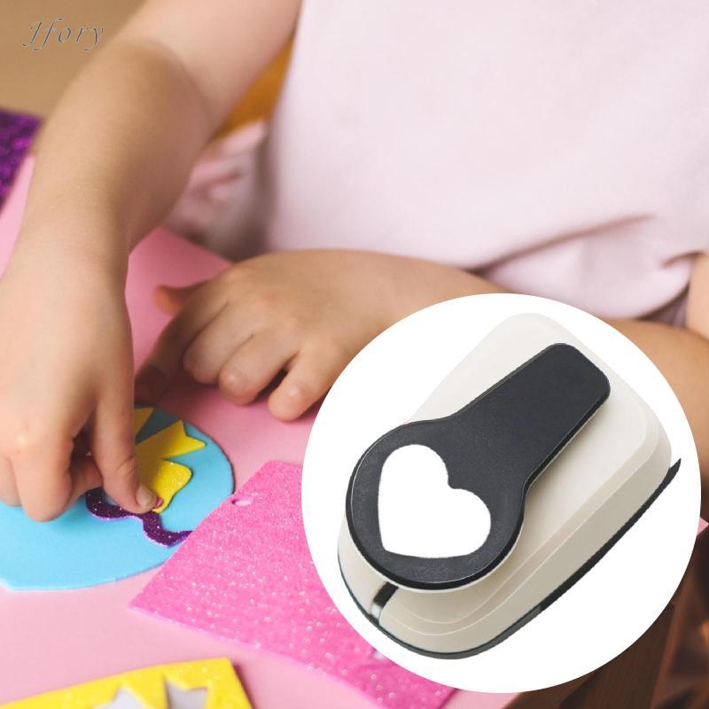 Jfory Máy cắt đục lỗ giấy trái tim Máy đục lỗ thủ công cho đám cưới Làm thẻ thủ công