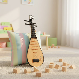 Mô phỏng Điện Tử Pipa Trẻ Em Giáo Dục Trung Quốc Lute Guitar Có Thể Chơi Đồ Chơi