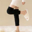 Dày tất cover chân lông cừu san hô với miếng lót đầu gối - Thiết kế sọc đơn giản phù hợp cả nam lẫn nữ