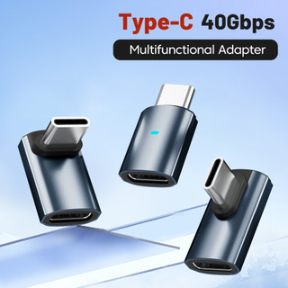 Elough 240W Loại C Nam Sang Loại C Adapter USB-C Nam Sang USB Loại C Nam Sạc Nhanh Chuyển Đổi Dữ Liệu