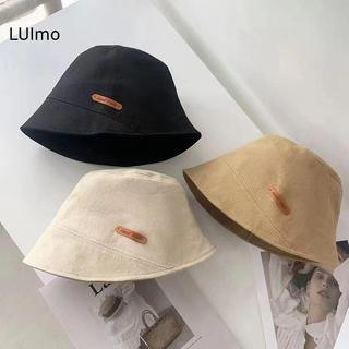 LUImo Mới Thu Đông Xuân Du Lịch Ngoài Trời Mũ Xô Nữ Cô Gái Màu Trơn Tấm Che Nắng Mũ Có Thể Gập Lại Chống Nắng Người Cá Panama Lưu Vực SBS