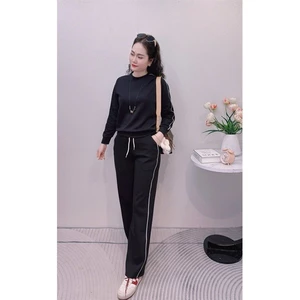 Bộ Đồ Nữ Nỉ 2 Da OHANLY - Set Nỉ Thu Đông Nữ Dày Dặn Mặc Nhà Đi Chơi Sang Chảnh