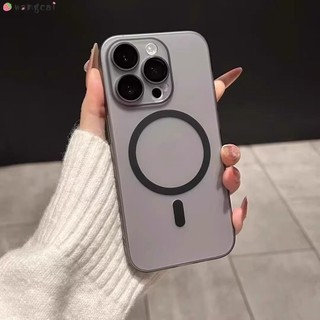 Dành Cho Xiaomi 17 15 15S 14 13 13T Civi 5 Poco F7 F6 F5 X7 X6 Pro Max Ultra Vỏ Điện Thoại Từ Siêu Mỏng Đơn Giản Kinh Doanh Mờ Trong Suốt Vỏ Cứng