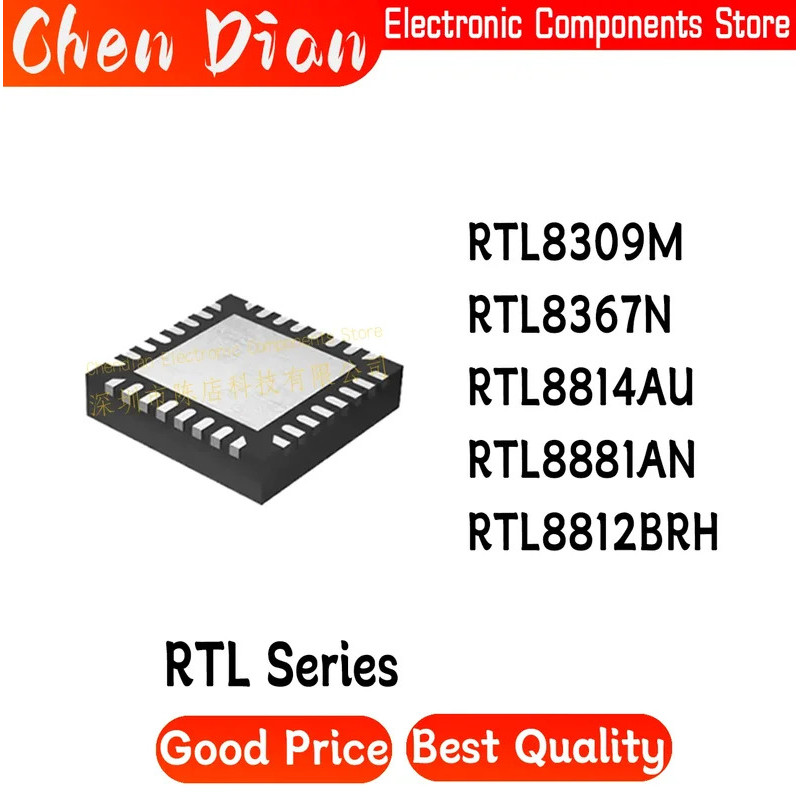 1 CHIẾC RTL8309M RTL8367N RTL8814AU RTL8881AN RTL8812BRH QFN-88 168 ...