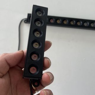 Thanh đèn led 10cm và 30cm nháy nhiều màu Tự chuyển chế độ cho xe