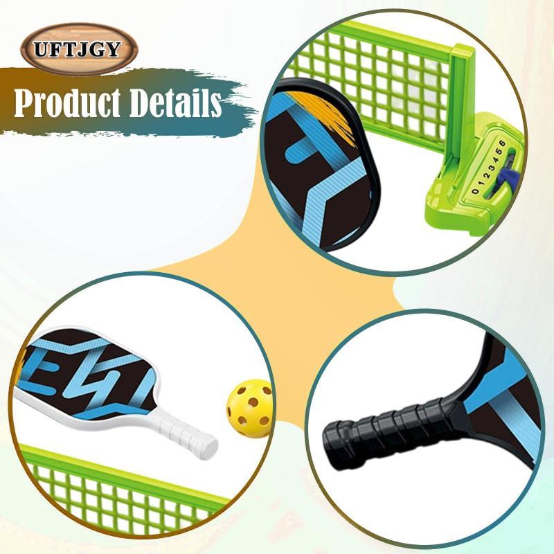 Để bàn Pickleball Paddleball Trò chơi Cha mẹ Con cái Tương tác Máy tính để bàn Pickleball Mini Kit