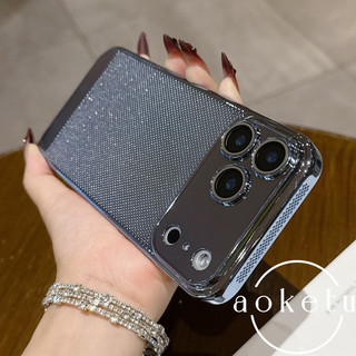 Ốp điện thoại tản nhiệt rỗng mạ điện iPhone 17 Promax có màng ống kính Apple 16 tối giản 15 cá tính 14 bao gồm tất cả chống rơi Vỏ cứng PC siêu mỏng