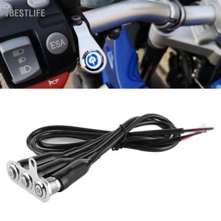 VBESTLIFE Công tắc tay cầm xe máy 12V Nút nhấn đèn LED điều chỉnh đèn LED (1xSwitch)