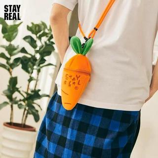 Siêu Dễ Thương Hình Cà Rốt Túi Nhỏ Hoạt Hình Ngoại Vi Sáng Tạo Thời Trang Đơn Giản Túi Messenger Một Vai