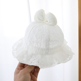 Mũ Bé Gái Kiểu Công Chúa – Ngư Dân Lưới Mỏng Nhẹ, Dễ Thương, Thời Trang Mùa Xuân Hè AB37