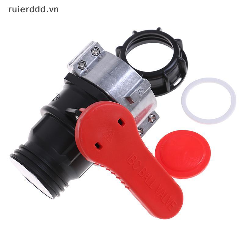 # ruierddd # 75mm 1000L Nước IBC Bình Chứa Van Bi DN50 Tấn Thùng Van Bi.