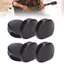 Toyuvn Toyuvn 6 Chiếc Đàn Guitar Chỉnh PEG Nút Hình Bầu Dục Đen Đầu Máy Các Bộ Phận Thay Thế Nhạc Cụ Phụ Kiện