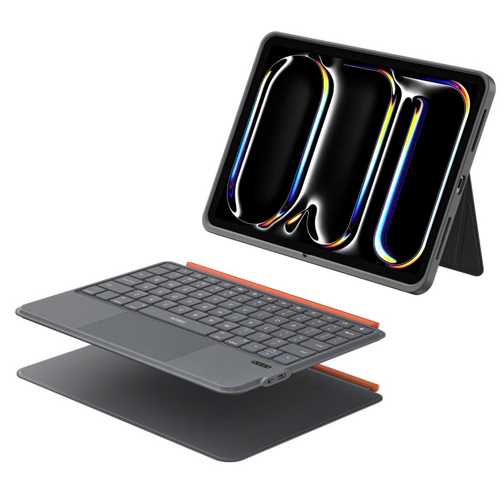 [Chính Hãng] Bao Da Bàn Phím WiWu Combo 3in1 MK-005 Cho iPad Air/Pro/Gen - Dựng Ngang Dọc, Tháo Rời, Nam Châm Hít