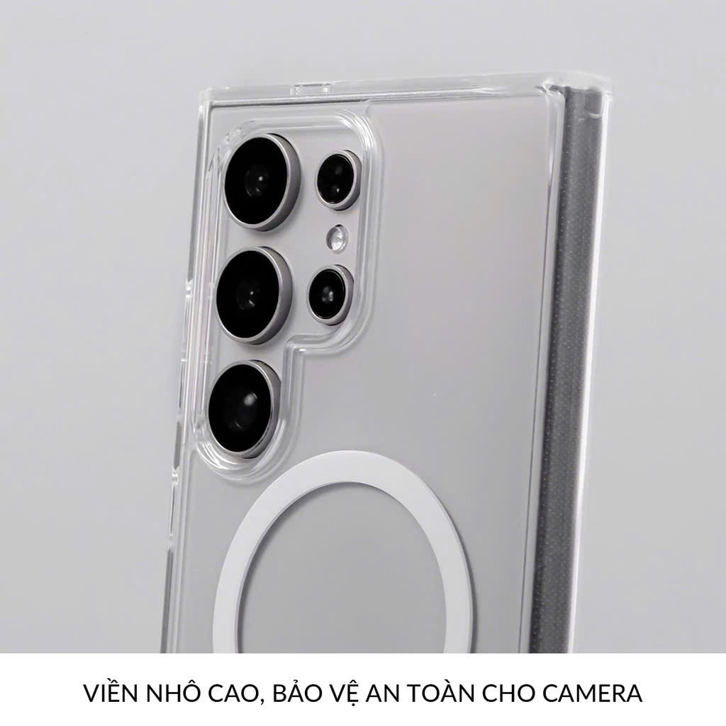 [Chính Hãng] Ốp Lưng Trong Suốt Likgus Cho Samsung S23 Đến S26 Ultra - Hỗ Trợ Sạc Không Dây Từ Tính, Kháng Ố Vàng