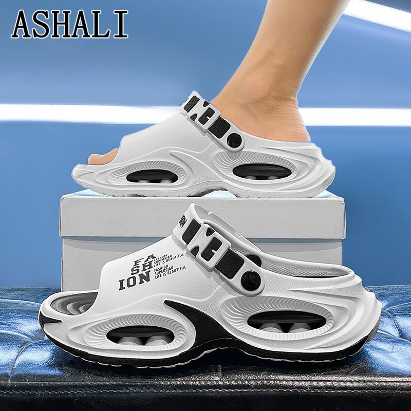 ASHALI Giày Sandal Nam 2025 Phong Cách Mới Đế Dày Chống Trơn Trượt Lái ...