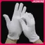 JASMINE 1 Cặp Mới Full Ngón Nam Nữ Nghi Thức Găng Tay Cotton Trắng Bồi Bàn / Tài xế / Trang Sức / Găng Tay Công Nhân Găng Tay Hấp Thụ Mồ Hôi JASMINE