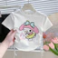 2026 Mới Sanrio Họa Tiết Hoạt Hình In Hình Bé Gái Đa Năng Thiết Kế Dây Rút Áo Tay Ngắn