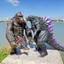 Vua cao su mềm lớn của quái vật vs King Kong Skeleton Island Tomahawk Godzilla Đồ chơi mô hình Quà tặng