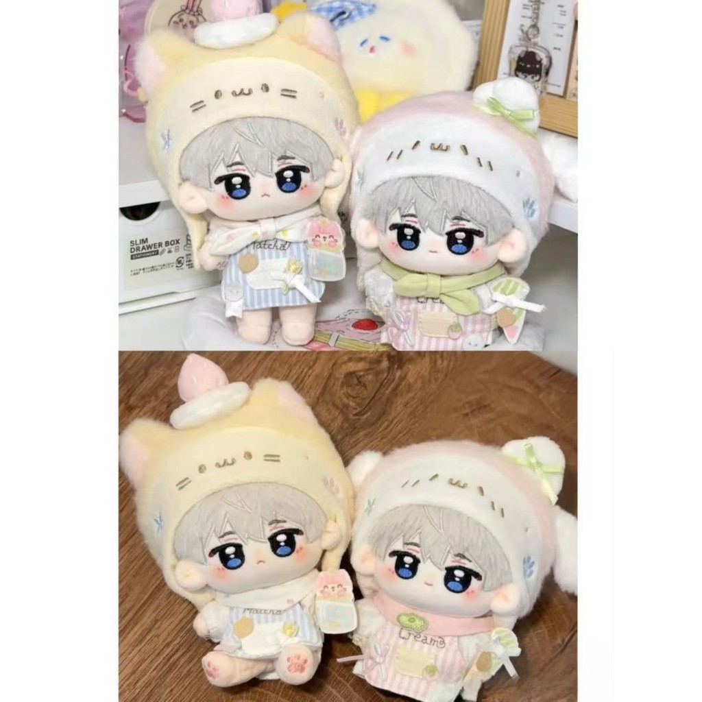 Quần áo trẻ em 10cm < Dâu Bunny Baker} Búp bê Cotton Thay thế búp bê dễ thương Siêu dễ thương Giá rẻ
