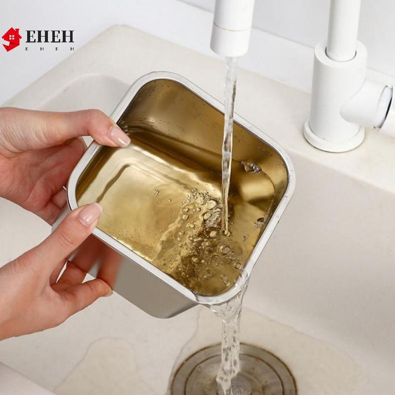 [EHEH] Hộp Bình Inox Có Nắp Chậu Dầu Nhà Bếp Thùng Vuông Hộp Đựng Gia Vị Lọ Và Nắp Bộ Lọ Gia Vị VN