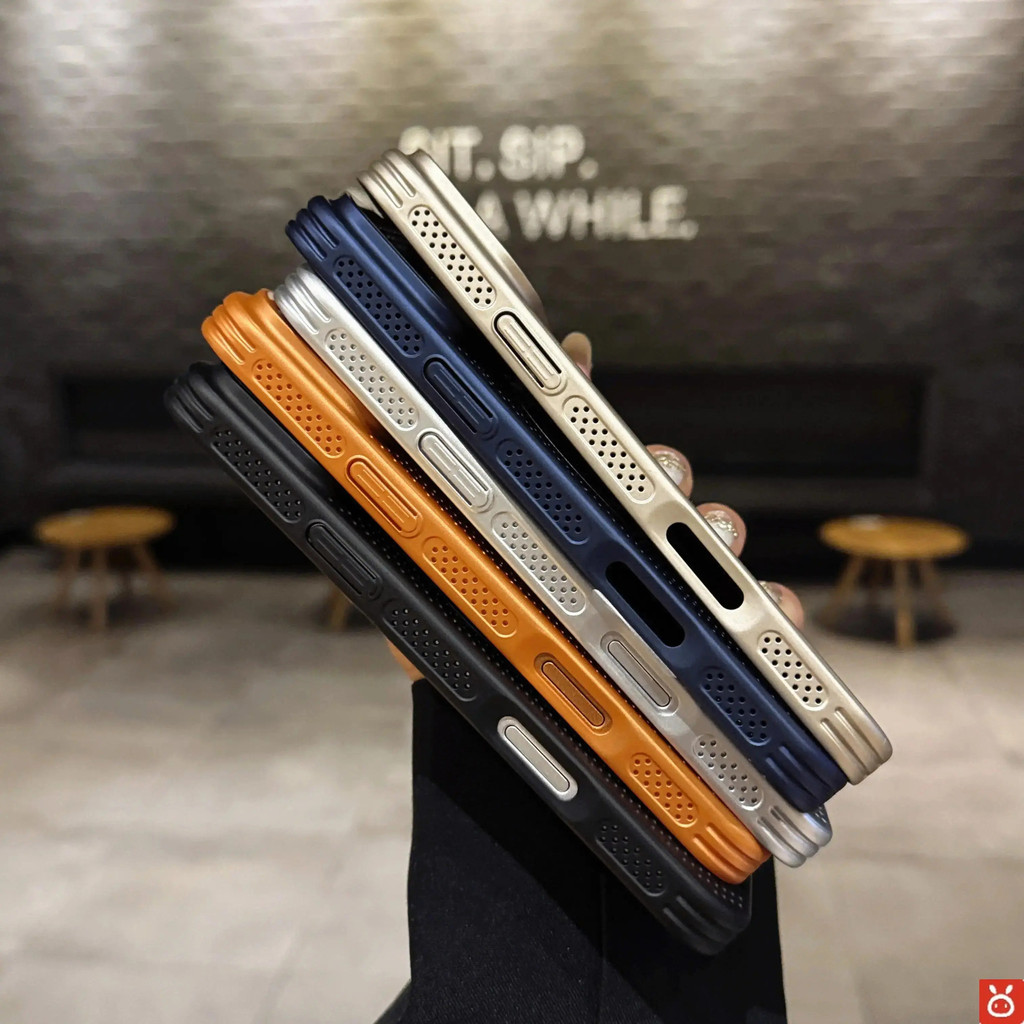 Ốp điện thoại từ tính JISU có chức năng truyền nhiệt cho iPhone 17 / 16 / 15 / 14 / 13 / 12 / 11 (Pro Max, Plus, Air), tương thích với iPhone 17 Siri, cửa sổ lớn nhỏ gọn và tinh tế de