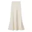 Váy satin đuôi cá quấn eo, draping cao cấp, dáng dài