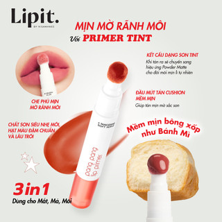 Son Lót Môi Hỗ Trợ Dưỡng Ẩm, Làm Mịn Bề Mặt Môi LIP IT PANG PANG LIP PRIMER 3G