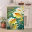 Lucky Carp Fish Lotus Canvas Print Feng Shui Fortune Wall Art Poster Living Room Bedroom Home Decoration Unframed