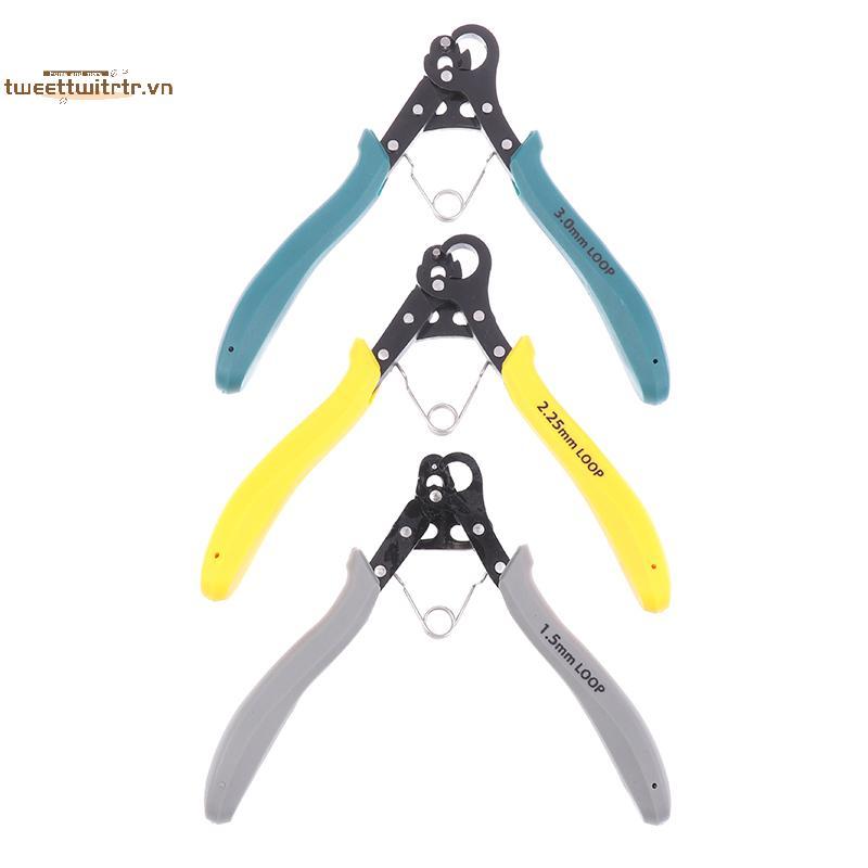 Bộ Kìm Cán Dây 1.5mm, 2.25mm, và 3mm - Dụng cụ sửa chữa trang sức với đầu kìm mũi tròn - Giao hàng tại Việt Nam