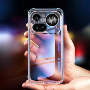 Nothing Phone (4a) Pro 2026 Túi khí chống sốc bằng silicon trong suốt Vỏ trong suốt cho không có điện thoại (4a) (3a) Phone4a 4a Lite Pro 5G 4G Vỏ điện thoại Vỏ bảo vệ trong suốt