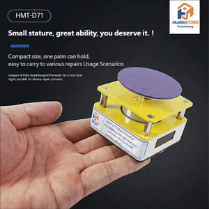 Máy mài Mini HMT-D71 Dụng cụ đánh bóng chính xác chuyên nghiệp để sửa chữa điện thoại di động & nhíp mài, di động nhỏ gọn