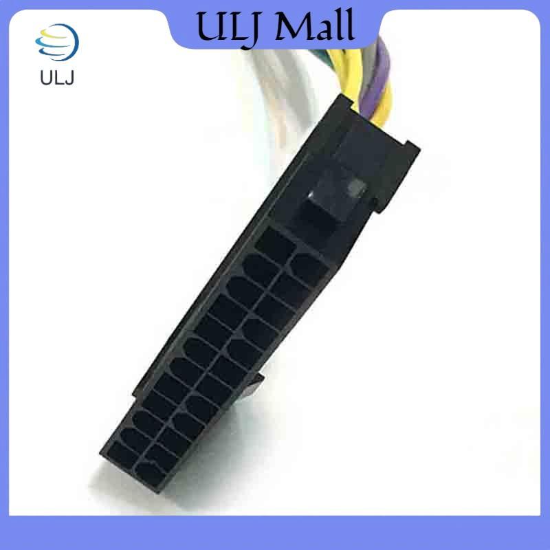 ULJ 24 Pin Nữ Sang DELL Optiplex Server Bo Mạch Chủ 8 Pin Nam Adapter Cáp Nguồn.