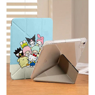 SANRIO characters cover Ốp bảo vệ gập chữ Y cho iPad cho Air 4/5/6/7/8 M3 M5 iPad Gen 11 A16, Pro 11 M4  Chống sốc