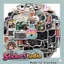 Set 100 Sticker Máy ảnh cute Chống Nước Dán Laptop Vali Mũ Bảo Hiểm Sổ Tay