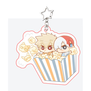 Bakudeku My Hero Academia Tododeku Keychain Q Version Lovely Couple Fan Gift Bag Charms Key Chain Pendant