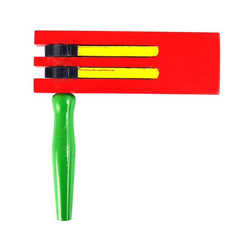 < WHPHous-t > Soundboard Giáo Dục Cho Trẻ Em Gỗ Castanets Mexico Matraca Trẻ Em Bộ gõ Gỗ Ratchet Máy tạo tiếng ồn Đẹp