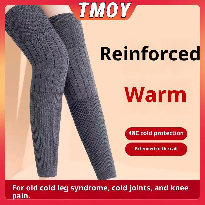 TMOY Bộ 2 Băng Kéo Chống Va Chạm Màu Đen/Xám, Chất Liệu Wool Blend Cao Cấp