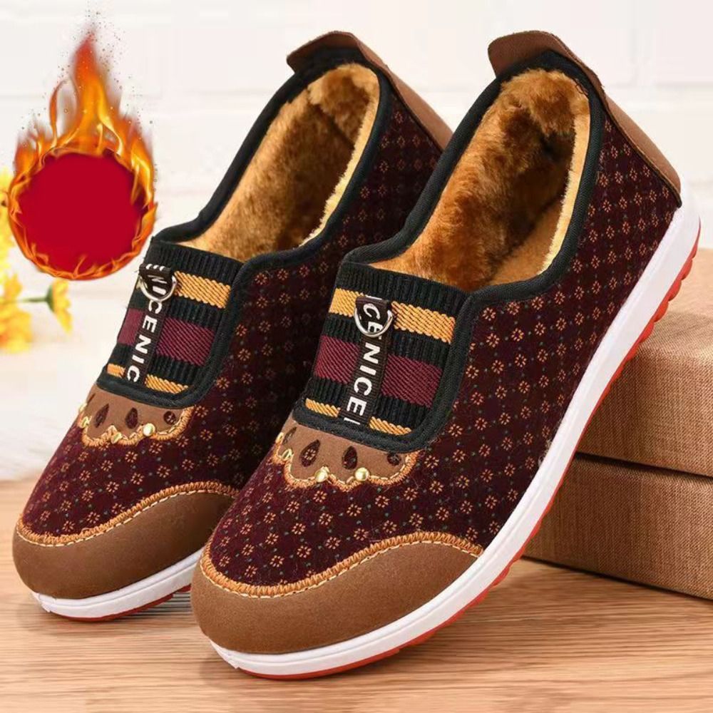Giày Vải NATURALHM, Giày Vải Bắc Kinh Cổ Thường Ngày, Hot Old Bắc Kinh Thoáng Khí Miệng Tròn Giày Vải Mùa Xuân Thu Đông